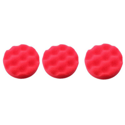 AB Tools 75mm Ultra Soft Final Finishing Mop Sponge For Buffing Polishing Hook + Loop 3Pc from B&Q