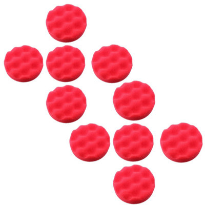 AB Tools 75mm Ultra Soft Final Finishing Mop Sponge For Buffing Polishing Hook + Loop 10Pc from B&Q
