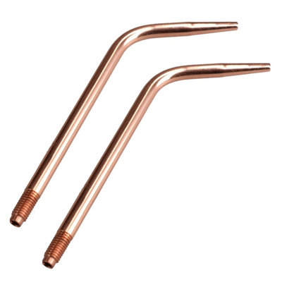 AB Tools Lightweight Swaged Welding Brazing Nozzle No.13 Tip 5.0mm Oxy Acetylene 2Pk from B&Q