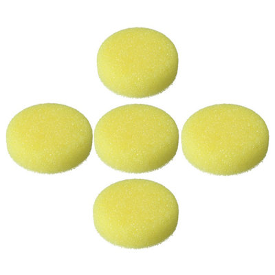 AB Tools 75mm Firm Extra Coarse Starting Mop Sponge Buffing Polishing Hook + Loop 5Pc from B&Q