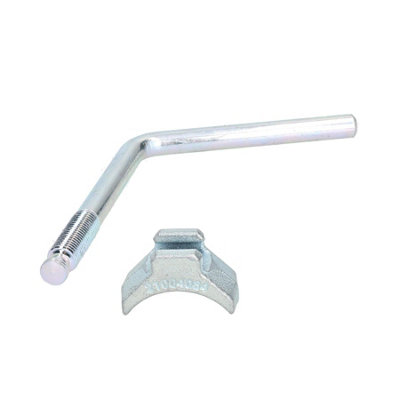 B&Q -  Long Jockey Wheel Clamp Handle & Pad For Knott Couplings To Fit Ifor Williams Trailer