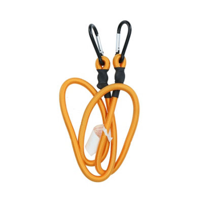 AB Tools 48" Bungee Rope With Carabiner Clips Cords Elastic Tie Down Fasteners 1Pc