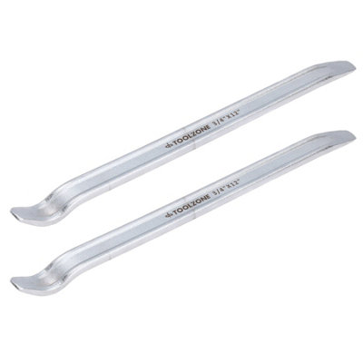 AB Tools 12In Tyre Lever Pry Bar Remover Removal Tool For Motorbikes Bikes Cars 2Pc from B&Q