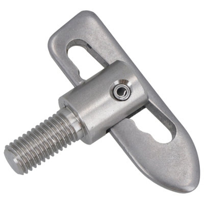 AB Tools M12 Threaded Stainless Steel Antiluce 19mm Fasteners Tailgate Drop Catch from B&Q