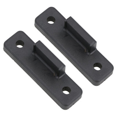 AB Tools 2Pk Universal Window Lever Latch Retainer Cam Lock Bracket Handle Slam from B&Q