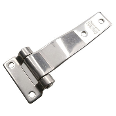 AB Tools 145mm Strap Hinge Stainless Steel Locker Door Hatch 316 Marine Grade from B&Q