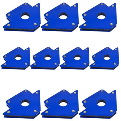 AB Tools 50Lb / 100mm Large Welding Welder Magnet Holder Soldering Durable Body 10Pc from B&Q