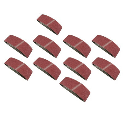 AB Tools 533mm X 75mm 40 Grit Coarse Sander Grinder Sanding Belts Abrasive Discs 50Pk from B&Q