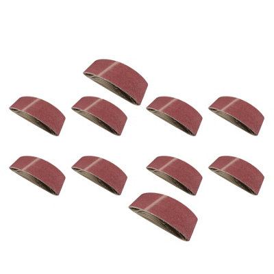 AB Tools 533mm X 75mm 60 Grit Medium Sander Grinder Sanding Belts Abrasive Discs 50Pk from B&Q