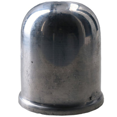 AB Tools Aluminium Tow Ball Bar Cover Fits All 50mm Tow Balls Polished Finish from B&Q
