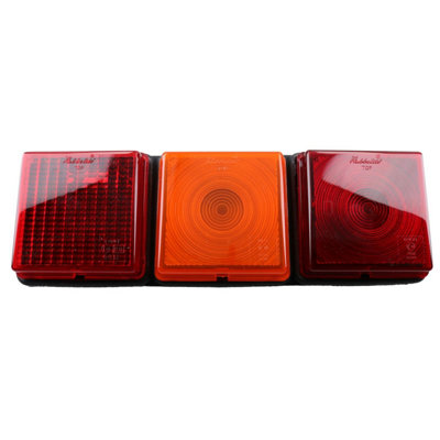 AB Tools Rubbolite Triple Module Rear Combination Lamp / Light For Trailers Ifor Williams from B&Q
