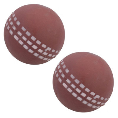 AB Tools Dog Play Time Rubber Bouncy Small Cricket Ball Sports Ball 6Cm 2Pk