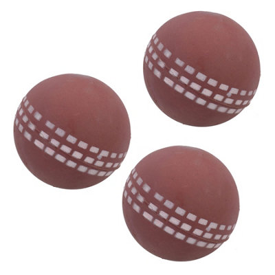 AB Tools Dog Play Time Rubber Bouncy Small Cricket Ball Sports Ball 6Cm 3Pk