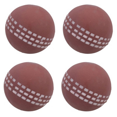 AB Tools Dog Play Time Rubber Bouncy Small Cricket Ball Sports Ball 6Cm 4Pk