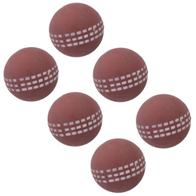 AB Tools Dog Play Time Rubber Bouncy Small Cricket Ball Sports Ball 6Cm 6Pk