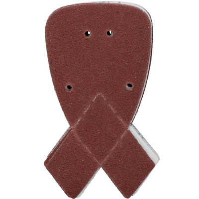 AB Tools Mixed Grit Mouse Palm Sander Hook + Loop Sanding Sheets Pads Sandpaper 40Pk