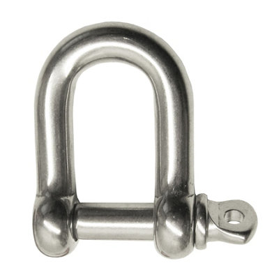 AB Tools 5mm Stainless Steel Dee Shackle Marine Grade 316 from B&Q