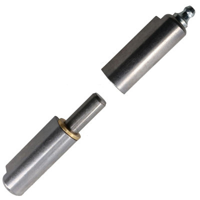 AB Tools Lift Off Bullet Hinge With Grease Nipple Weld On Brass Bush 15X100mm Door from B&Q