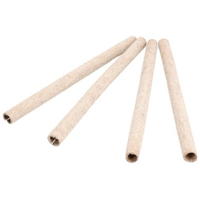 AB Tools Pack Of 4 Bird Cage Bird Essentials 3/4" Long Sand Perch Covers 24Cm Long