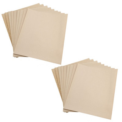 Ab Tools Assorted Grit Sandpaper Sheets Grit To 150 Mixed Grit Abrasive Sanding 20Pk Size 40
