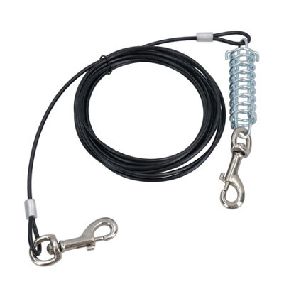 B&Q -  4.7 Metres Weather Resistant Strong Secure Pet Dog Tie-Out Cable