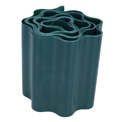 AB Tools Garden Grass Lawn Border Edging Flexible Plastic Roll Path 6M (20 Feet) X 12Cm from B&Q