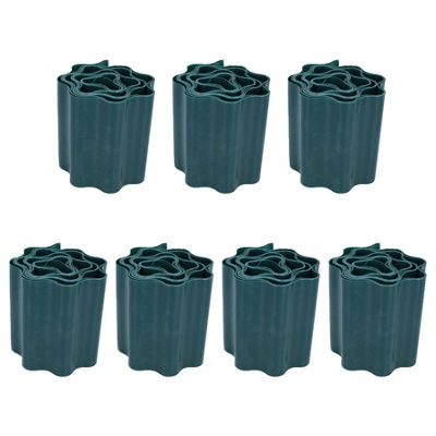 AB Tools Garden Grass Lawn Border Edging Flexible Plastic Roll Path 42M (140 Feet) X 12Cm from B&Q