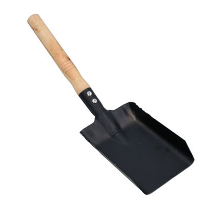 AB Tools 100mm Dust Pan Coal Hand Shovel Fire Stove Fireplace Trowel Ash Sweep from B&Q