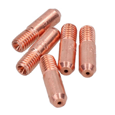 AB Tools 1.0mm Mini Contact Tips 5Pk Hobby Welding Torch Welder Mig Gas M5 Thread from B&Q
