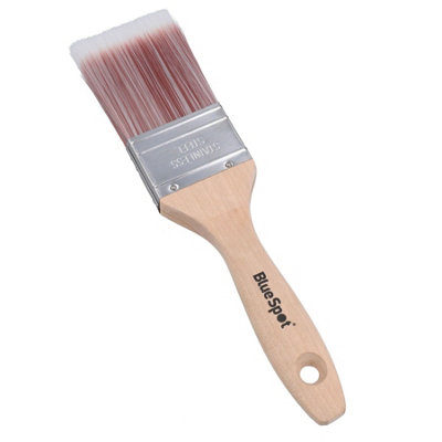 B&Q -  2" Synthetic Paint Brush Painting + Decorating Brushes With Wooden Handle 1Pk