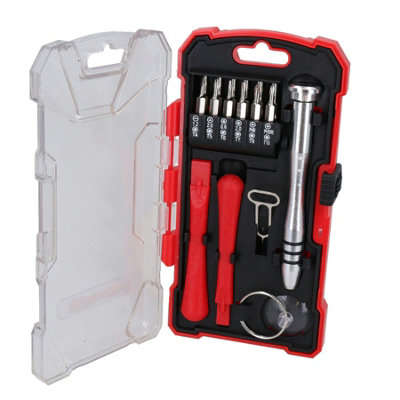 AB Tools 17Pcs Smart Phone Mobile Tablet Laptop Repair Kit Precision Screwdriver Set from B&Q