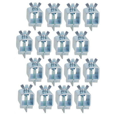 AB Tools Sheet Metal Butt Welding Clamps Fasteners Fastener Intergrips Panel Lock Grip 16Pk from B&Q