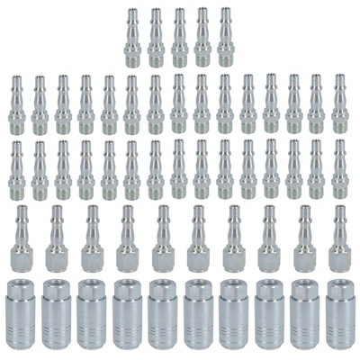 AB Tools Air Line Hose Compressor Fitting Connector Quick Release Set Female 1/4" Bsp from B&Q