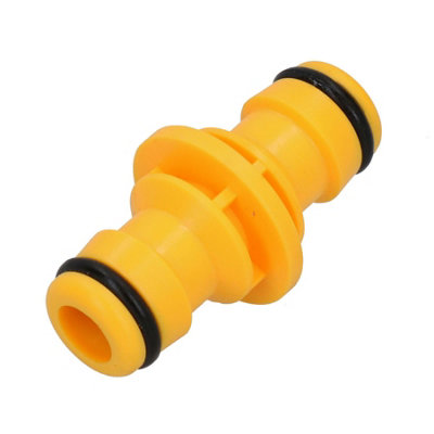 AB Tools 2 Way Male Straight Garden Hose Water Pipe Connector Fast Joiner Coupler 1Pc from B&Q