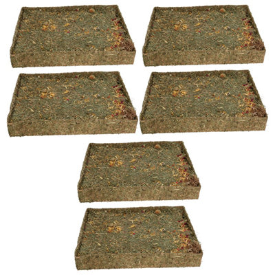AB Tools 6Pk Small Animal Pet Treat Rabbit Guinea Pig Nibble 'n' Dig Meadow from B&Q