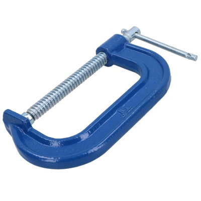 AB Tools 4" G Clamp Fastener Holder Support Vice Clamping For Welding Fabrication 1Pc from B&Q