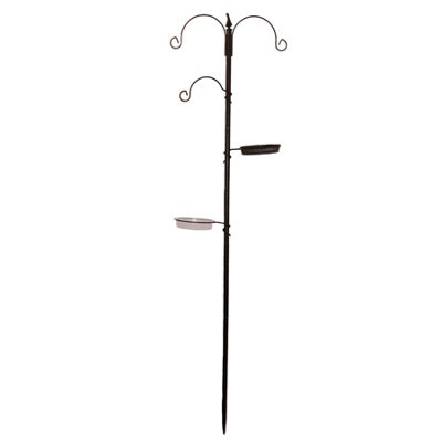 AB Tools Wild Bird Feeding Station Feeder Feed Station For Hanging Feeders Water Bath from B&Q