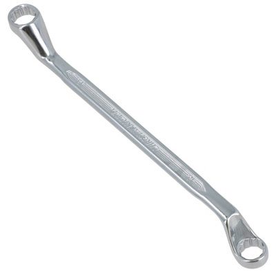 Ab Tools Double Ended Metric 12Mm + 13Mm Ring Obstruction Spanner Wrench 75 Offset