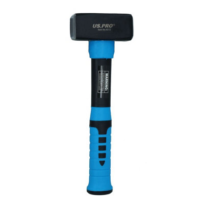 AB Tools 2.2Lb / 1Kg Stoning Sledge Lump Hammer With Fibreglass Non Slip Handle from B&Q