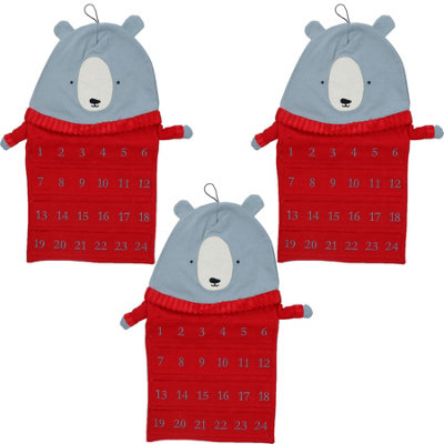 AB Tools Dog Christmas Gift Advent Calendar Snuffle Dog Toy Interactive Count Down 3Pk from B&Q