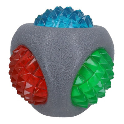 AB Tools Dog Puppy Catch And Flash Ball For Dogs Perfect For Low Light Dog Play from B&Q