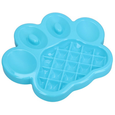 B&Q -  Blue Paw Interactive Dog Slow Feeder Dog Food Accessories Control Fast Eating