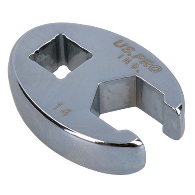 B&Q -  14mm Crowfoot Wrench 3/8" Drive Crows Feet Spanner For Torque Wrenches