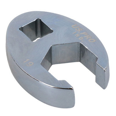 AB Tools 19mm Crowfoot Wrench 3/8" Drive Crows Feet Spanner For Torque Wrenches from B&Q