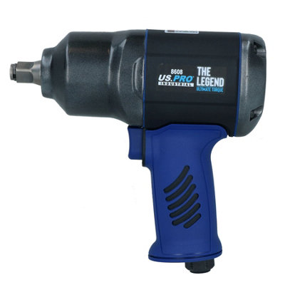 AB Tools 1/2" Drive Air Impact Wrench Gun 1300 Nm Or 1700 Nm Nbt Maximum Torque from B&Q
