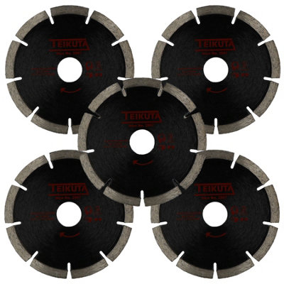 AB Tools Diamond Mortar Raking Disc Pointing Disc Blade Masonry 115mm X 5.25mm 5Pk from B&Q