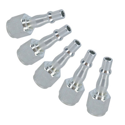 AB Tools 1/4" Bsp Female Air Line Hose Fitting Connectors For Compressor Quick Release 5Pk from B&Q