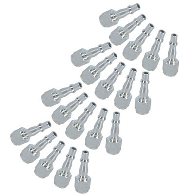 AB Tools 1/4" Bsp Female Air Line Hose Fitting Connectors For Compressor Quick Release 20Pk from B&Q