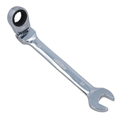 Ab Tools 15Mm Metric Flexi Head Ratchet Combination Spanner Wrench 72 Teeth