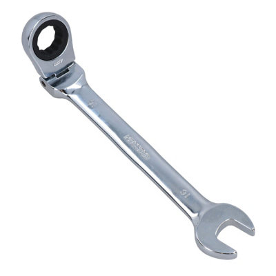 Ab Tools 16Mm Metric Flexi Head Ratchet Combination Spanner Wrench 72 Teeth Size 5